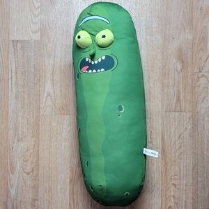 Rick And Morty Green Pickle Rick Plush Toy 21 Inch